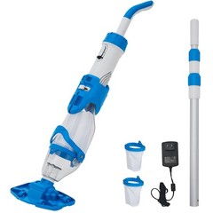 Wireless Handheld Pool Vacuum with Powerful Suction & 80min Long-lasting Charge
