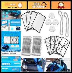 CC Plus Tune Up Rebuild Kit – Fine Filter Panels, Grey Brushes, Tracks & Rings f