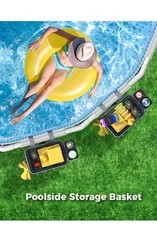 Poolside Storage Basket Above Ground Pools Above Ground Pool Box S