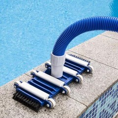14&Prime; Flexible Swimming In-Ground Pool Vacuum Head with Swivel Hose Connection US