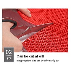 Drainage Flooring Mats Commercial Anti-Fatigue Rubber Matting 0.9×3M Gray/Grey