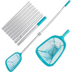 11.5ft Swimming Pool Leaf Skimmer Net w/ Telescopic Pole