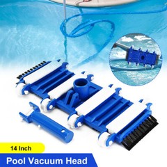 Swimming Pool Algae Cleaning Plastic Suction Vacuum Head Brush Above Ground Tool