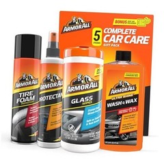 Car Wash and Car Cleaner Kit by , Includes Glass Wipes, Car Wash & Wax