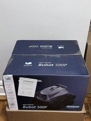 Bubot 500P Cordless Robotic Pool Cleaner, Dual Motors, DirtLock 2.0, Self-Parkin
