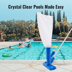 Handheld Vacuum Swimming Pool Jet Cleaner 5Section Pole Ground Spa Pond Fountain