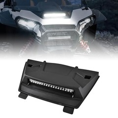 LED Turbo Hood Scoop Compatible with 2024 2025 Polaris RZR XP 1000/ XP 4 1000