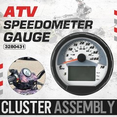 3280431 ATV Speedometer Gauge Cluster Assembly Compatible with Polaris