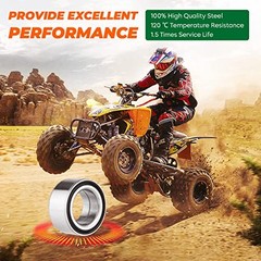 Front Left/Right Wheel Bearing Kit for Polaris Ranger 800/RZR S 2008/2009