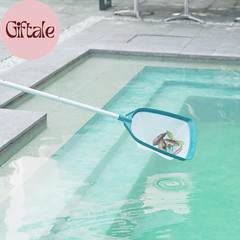 Upgrades Swimming Pool Leaf Net Skimmer Rake with Adjustable Aluminum Pole and N
