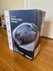Bubot 300P Cordless Robotic Pool Cleaner, 1.5h Runtime, Auto-Park, 850 Sqft, DG