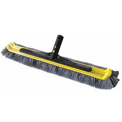 Jed Pool Tools 70-279 Pool Brush, Al, Black/Yellow/Enameled, 20&Prime;L
