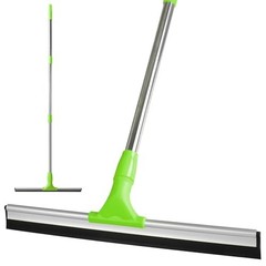 17.2&Prime;Professional Floor Scrubber Shower Squeegee,Double Flexible Rubber