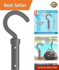 Water-Resistant Hook for Robotic Pool Cleaners – Fits Standard Telescopic Poles