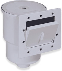 HYDROTOOLS GREY Standard Thru-Wall above Ground Pool Skimmer Kit | ABS Construct