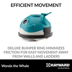 Hayward W3900 Wanda the Whale Above-Ground Suction Pool Cleaner for Any Size …