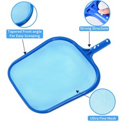 Lightweight Pool Skimmer Net For Easy Debris Cleaning In Pools And Spas