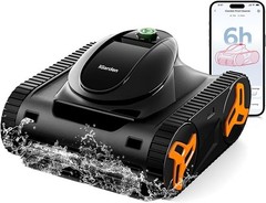 iGarden Cordless Robotic Pool Cleaner Pool Vacuum 6H Runtime for Inground Pools