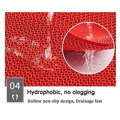 Drainage Non Slip PVC Floor Mats for Swimming Pool Bathroom Garage Restaurant