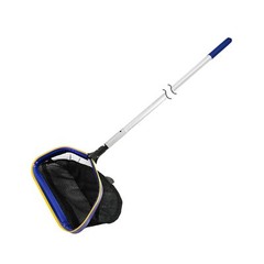 Poolvio Pool Deep Skimmer Net with 3ft – 10ft 1.0mm Thick Adjustable Telescop…
