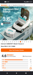 Aiper pool cleaning scuba L1 previously owned! Robot cleaner cordless! Wow!