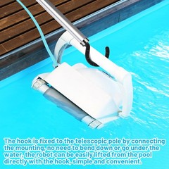 Pool Robot Retrieval Hook for All Robotic Cleaners Universal Attachment