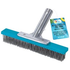 Professional 10&Prime; Stainless Steel Swimming Pool Algae Brush