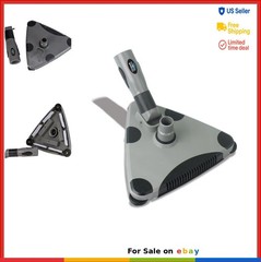Heavy Duty Triangle Swimming Pool Vacuum Head 11 Inch Scrubbing Bristles For