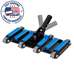 Commercial-Grade 4.4 LB Weighted Pool Vacuum Head & Swivel Handle – Blue