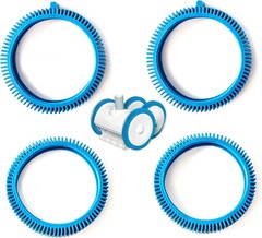 Pool Cleaner Tire Combo Kit Compatible with Super Hump 896584000 (4-Pack)