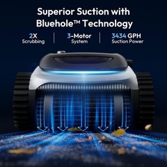 Bubot 700 Pool Cleaner Robot, Cordless Pool Vacuum with Superior Suction
