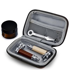 Tobacco Pipe Set,2pcs Realistic Wood Grain Pipes with Cleaner Wooden