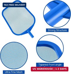 Pool Net – Pool Skimmer Net with 5 Section Detachable Poles, 22.2 »- 59.1 », Ski
