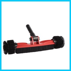 Pool Brush Head with Round Ends, Heavy Duty Pool Brushes for Cleaning Pool Wa…