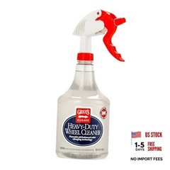 Heavy-Duty Wheel Cleaner for All Wheel Finishes – Breaks 35 Fl Oz – Pack of 1