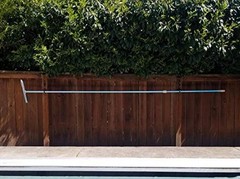 Pool Pole Hanger Premium Aluminium Holder Set by , Ideal Hooks for 4pc Black