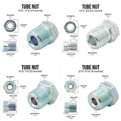Copper Nickel Brake Line Replacement Kit – 3/16&Prime; x 25 ft – Inverted Pack of 1