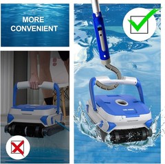 Water-Resistant Hook for Robotic Pool Cleaners – Fits Standard Telescopic Poles