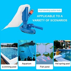 10Pcs Pool Cleaner Suction Bag Fine Mesh Pool Vacuum Plastic Bag for6221