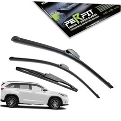 3pcs Front+Rear Direct Fit For 08-19 Highlander / 21-25 Sienna / 10-23 GX460