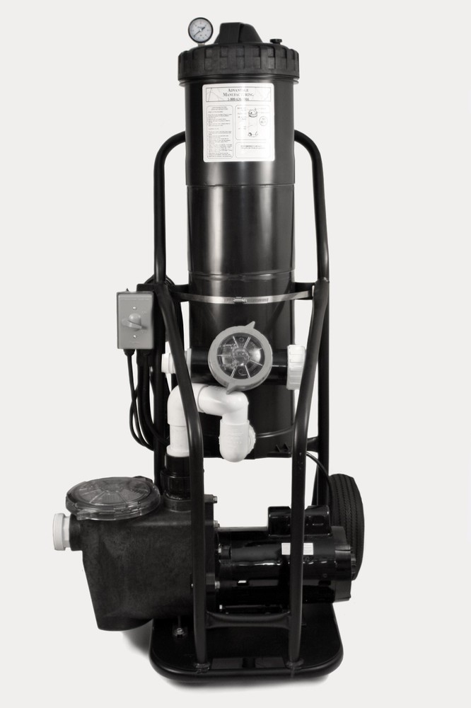 Advantage Portable Pool Cleaner Vacuum System w/ 150 Sq. Ft. Filter PORTAVAC