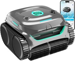 WYBOT C2 Cordless Robotic Pool Cleaner, Dual Filtration, Pool Vacumm Robot
