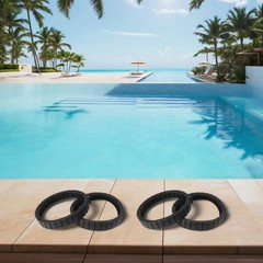 Tire Set for Pentair Lil For Rebel Pool Cleaners Quick and Simple Install