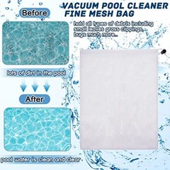 13.8×9 Inch Fine Mesh Bag Swimming Pool Vacuum Leaf Eater Catcher, 6 Pack