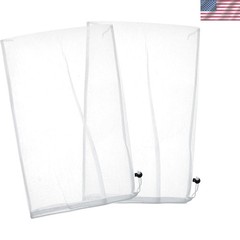 2-Pack Fine Mesh Filter Bags for Leaf Vacuum Pool Cleaners, 12&Prime; x 20&Prime;