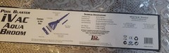 water tech pool blaster ivac aqua broom – new in box