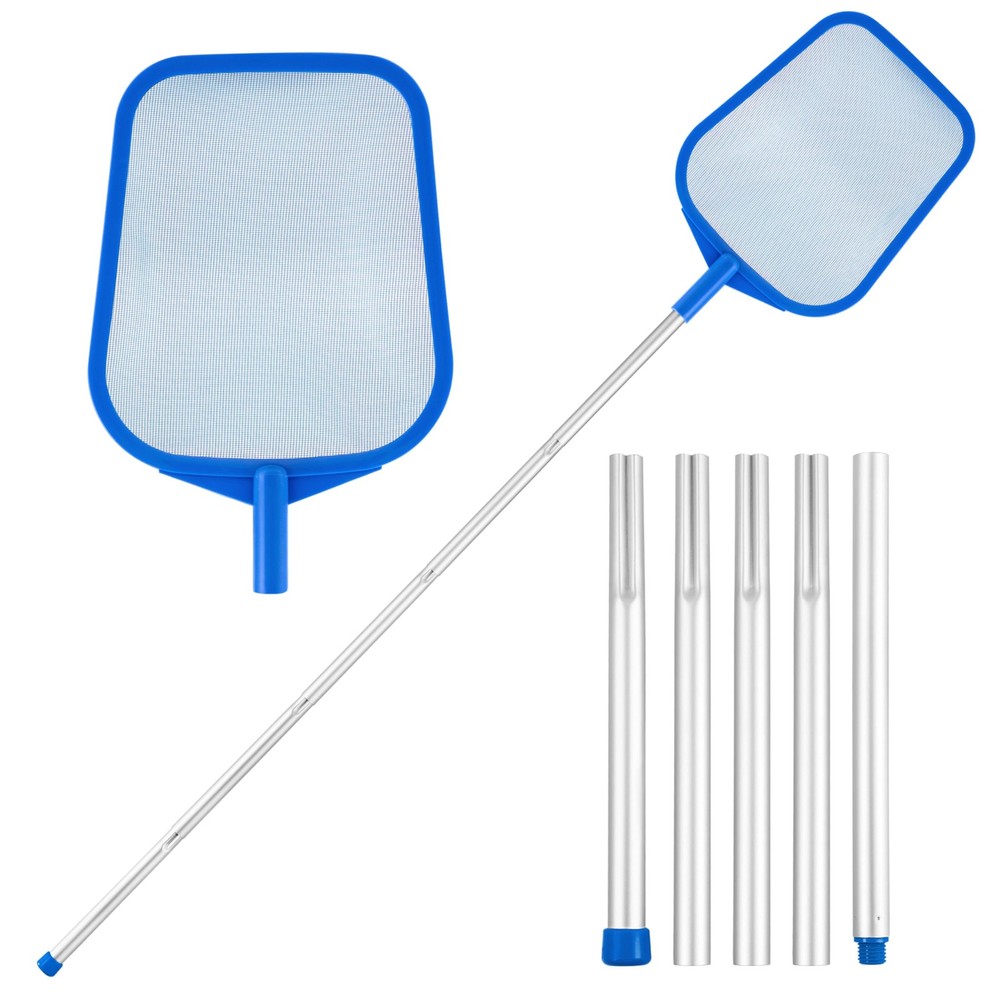 Pool Net – Pool Skimmer Net with 5 Section Detachable Poles, 22.2 »- 59.1 », …