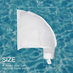 Polaris_280 480 Pool Cleaner Filter Bags Zippered Superfine Nylon Mesh 2 Pack…