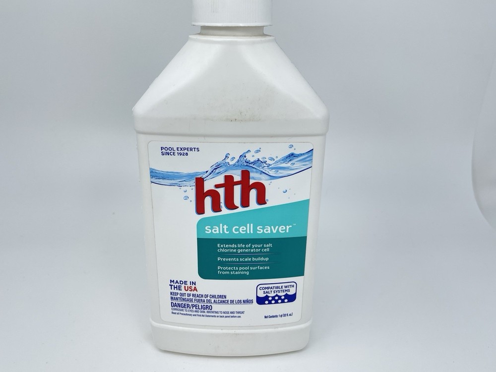 Hth Salt SCell Saver Pool Care 1ea 32 oz blt- New