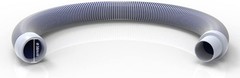 Heavy Duty Pool Cleaner Hose – 8 Piece 26ft, Flexible Polypropylene, Gray/Blue